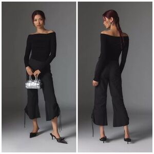 Silence + Noise Urban Outfitters Y2K Mid Rise Hayley Cropped Kick-Flare Pant NWT